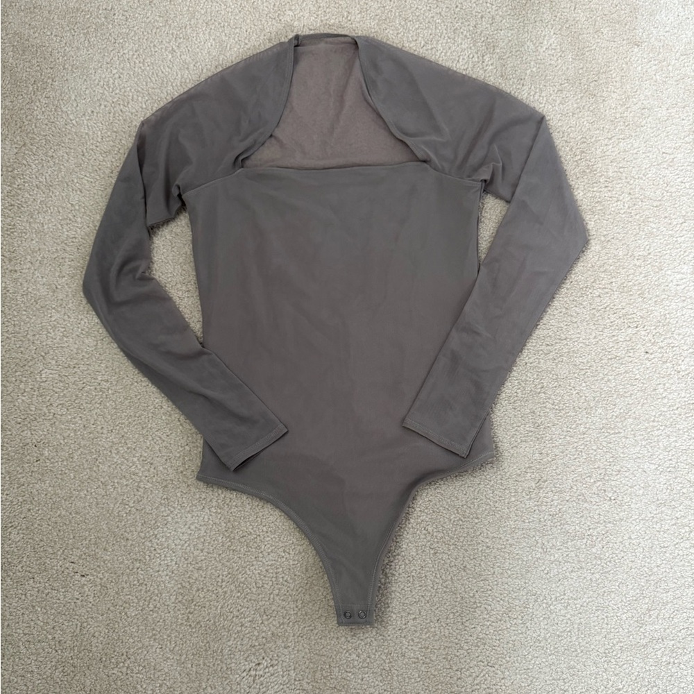 Abercrombie & Fitch Taupe Bodysuit